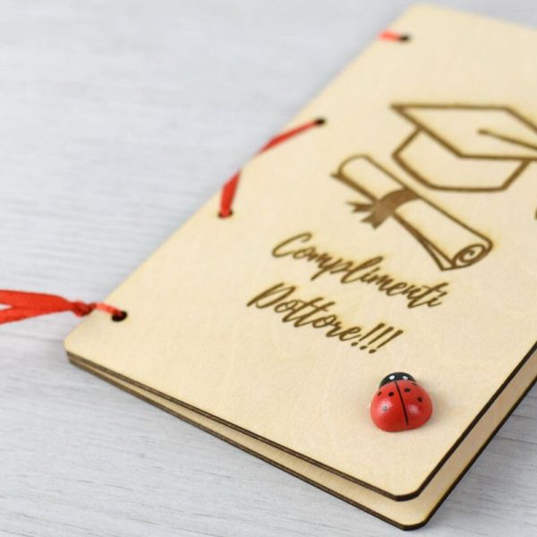 biglietto per auguri laurea