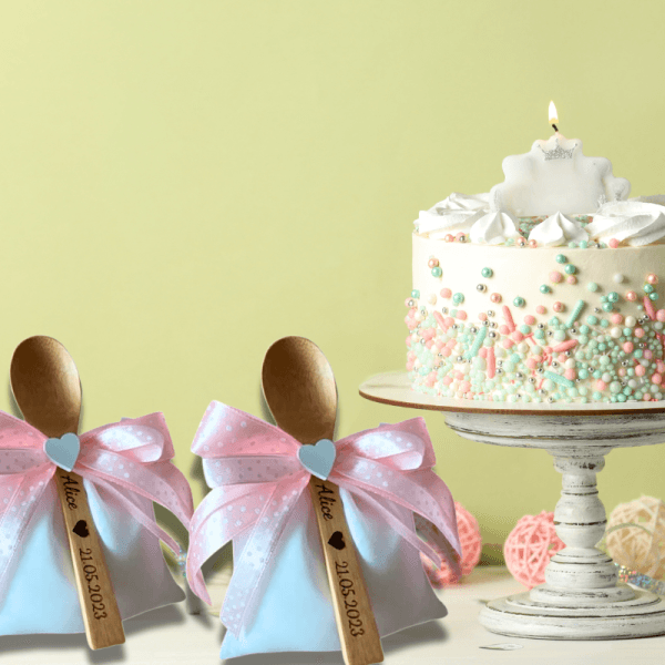 Cucchiaini in Legno Personalizzati per Bomboniere