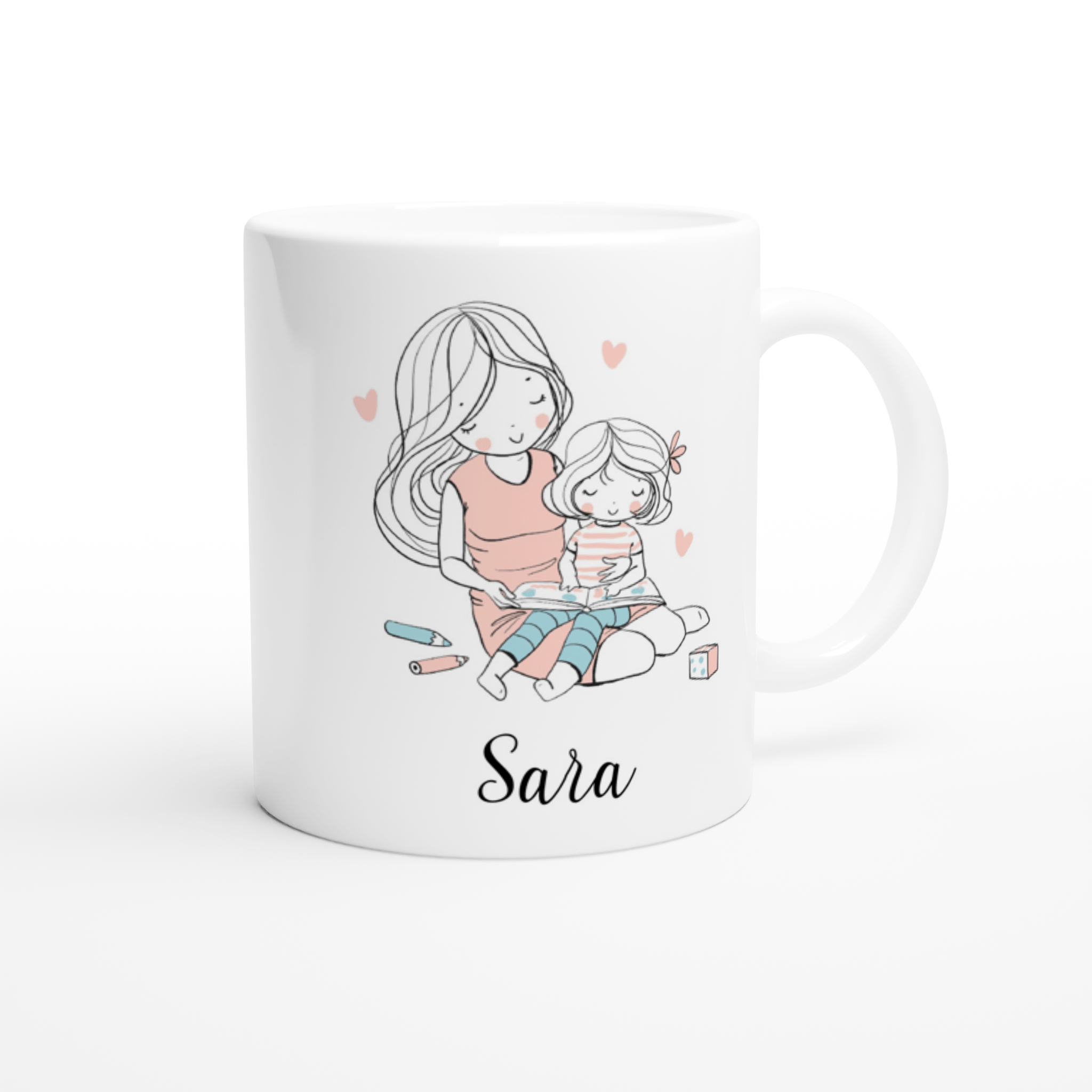 Tazza Personalizzata Con Nome - 'Finger Weg! Questo Caffè Appartiene A [Nome]' - 330 Ml