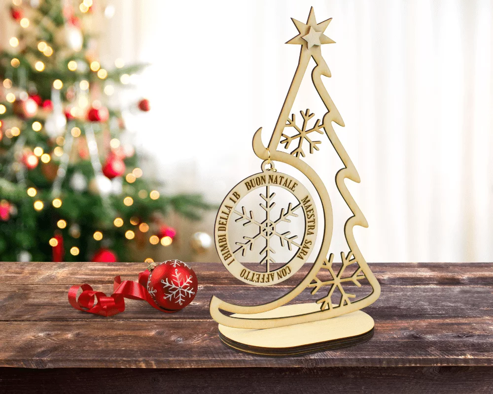 Albero dei libri personalizzato con il nome dell'albero di Natale, decorazione per la finestra dell'auto, regalo di compleanno del club del libro per - CALLIE