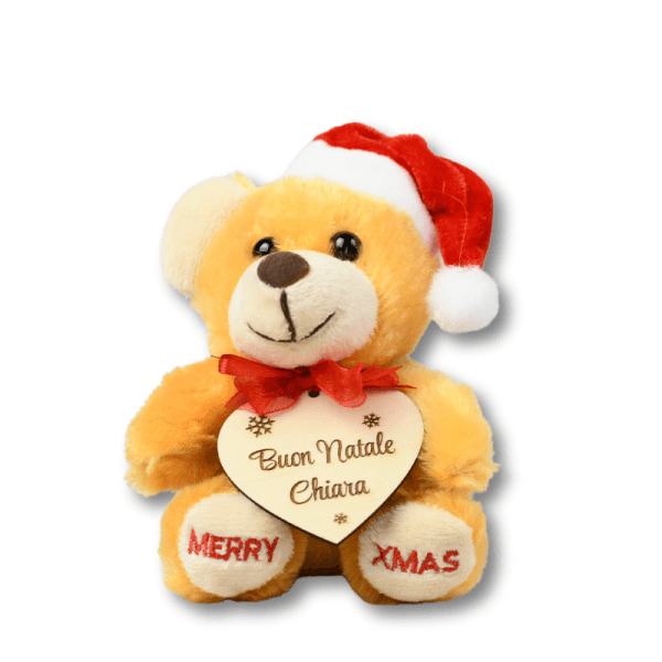 Peluche Natalizio Personalizzabile con Nome e Decori